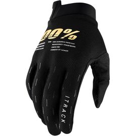 Велоперчатки 100% ITrack Glove, Black, 2021, 10015-001-12, Вариант УТ-00267885: Размер: L, изображение  - НаВелосипеде.рф