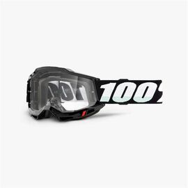 Веломаска 100% Accuri 2 OTG Goggle Black / Clear Lens, 50224-101-01, изображение  - НаВелосипеде.рф