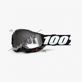 Веломаска 100% Accuri 2 UTV/ATV Sand/OTG Goggle Black / Photochromic Lens, 50225-802-01, изображение  - НаВелосипеде.рф