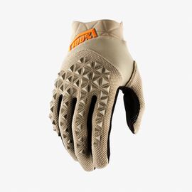Велоперчатки 100% Airmatic Glove, Sand, 2021, 10012-411-12, Вариант УТ-00267950: Размер: L, изображение  - НаВелосипеде.рф