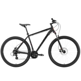 Горный велосипед Stark Hunter 29.3 HD 29" 2021, Вариант УТ-00268710: Рама: 18" (Рост: 165-178 см), Цвет: черный/черный, изображение  - НаВелосипеде.рф