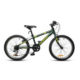 Детский велосипед Horst HUMMEL 20" 2021, Вариант УТ-00221225: Возраст: 6-9 лет (Рост: 115-135см), Цвет: зеленый/салатовый, изображение  - НаВелосипеде.рф
