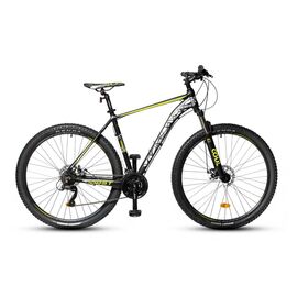 Горный велосипед Horst CROWN 29" 2021, Вариант УТ-00221205: Рама: 17" (Рост: 160-170см), Цвет: черный/серый/лимонный, изображение  - НаВелосипеде.рф