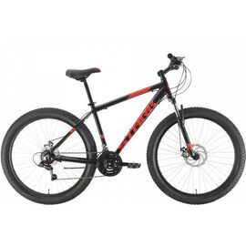 Горный велосипед Stark'21 Tank 27.1 D+ 27.5" 2021, HD00000060, Вариант УТ-00270849: Рама: (16") (Рост: 150-165 см), Цвет: черный/красный, изображение  - НаВелосипеде.рф