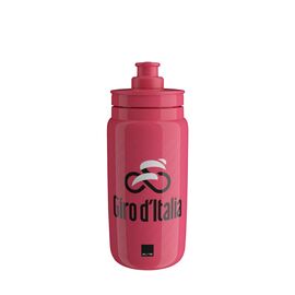 Фляга велосипедная ELITE Fly GIRO D’ITALIA, пластик, 550 мл, розовый, EL01604595, изображение  - НаВелосипеде.рф