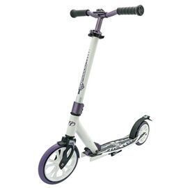 Самокат TechTeam Jogger 210, двухколесный, 200 мм, белый-фиолетовый, TT002013, изображение  - НаВелосипеде.рф