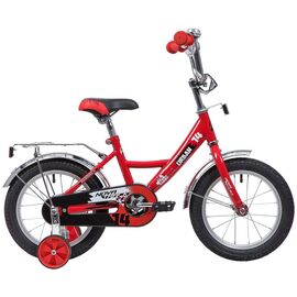 Детский велосипед Novatrack Urban 14" 2019, Вариант УТ-00271185: Возраст: 3-5 лет (Рост: до 110 см), Цвет: красный, изображение  - НаВелосипеде.рф