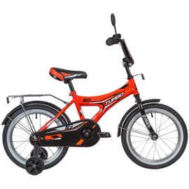 Детский велосипед Novatrack Turbo 16" 2020, Вариант УТ-00271188: Возраст: 4-6 лет, (Рост: до 115 см), Цвет: Белый , изображение  - НаВелосипеде.рф