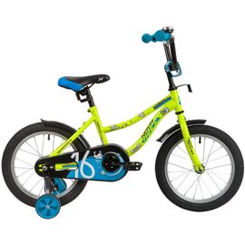 Детский велосипед Novatrack Neptune 16" 2020, 163NEPTUNE.GN20, Вариант УТ-00271204: Возраст: 4-6 лет (Рост: до 115 см), Цвет: оранжевый , изображение  - НаВелосипеде.рф