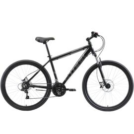 Горный велосипед Stark Tank 27.1 HD 27.5", 2021, HD00000664, Вариант УТ-00271654: Рама: 16" (Рост: 150-165 см), Цвет: чёрный/серый, изображение  - НаВелосипеде.рф