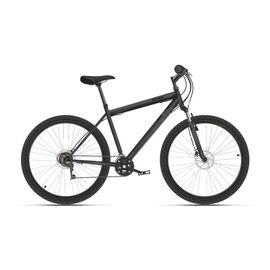 Горный велосипед Black One Onix 26 D 26" 2021, Вариант УТ-00271661: Рама: 18" (Рост: 172-177 см), Цвет: серый/оранжевый , изображение  - НаВелосипеде.рф