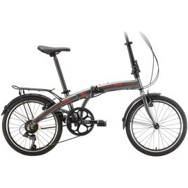 Складной велосипед Stark Jam 20.1 V 20" 2021, Вариант УТ-00271668: Рама: one size (Рост: 150-180 см), Цвет6 серый/красный, изображение  - НаВелосипеде.рф