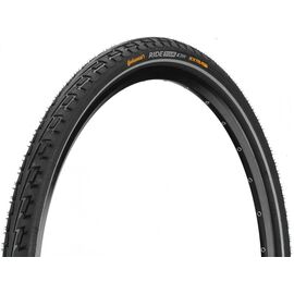 Велопокрышка Continental RIDE Tour, Touring & City, 24 x 1.75, 47-507, Reflex, ExtraPuncture, black/black, A235465, изображение  - НаВелосипеде.рф