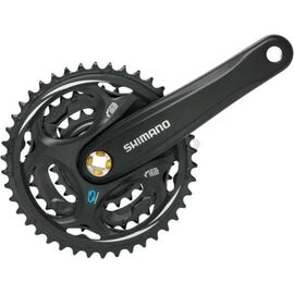 Система велосипедная Shimano Altus, M311, 170мм, каретка Квадрат, 42/32/22T, EFCM311C222CL, изображение  - НаВелосипеде.рф