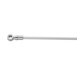 Гидролиния SHIMANO BH90-SBW, 1700мм, обрезной, цвет белый, TL-BH61 ISMBH90SBW170, изображение  - НаВелосипеде.рф