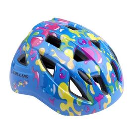 Велошлем детский KELLYS SMARTY, синий "граффити", Вариант УТ-00018853: Размер: S (51-54 сm), изображение  - НаВелосипеде.рф