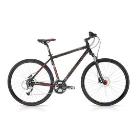Гибридный велосипед KELLYS CLIFF 90 2016, Вариант УТ-00020900: Рама 17", рост 156-170 см, черный, изображение  - НаВелосипеде.рф