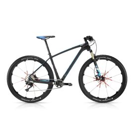 Горный велосипед KELLYS STAGE 90 2016, Вариант УТ-00020998: Рама 17.5", рост 165-175 см, черный, изображение  - НаВелосипеде.рф