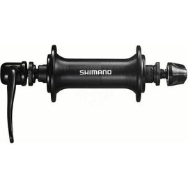 Велосипедная втулка Shimano Tourney TX800, передняя, 32 отверстия, 8-10 скоростей, чёрная, EFHTX800BZBL, изображение  - НаВелосипеде.рф
