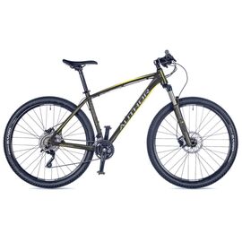 Горный велосипед AUTHOR Instinct 29 2017, Вариант УТ-00023327: Рама 17"(Рост 160-175 см), Цвет:Черно-Желтый, изображение  - НаВелосипеде.рф