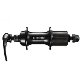 Велосипедная втулка SHIMANO RS300, задняя, под кассету, 32 отверстия, 8-10 скоростей, EFHRS300BYBL, изображение  - НаВелосипеде.рф