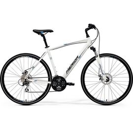Горный велосипед Merida Crossway 20-MD 2017, Вариант УТ-00037397: Рама: 48см (Рост: 180 - 185 cm), Цвет: белый , изображение  - НаВелосипеде.рф
