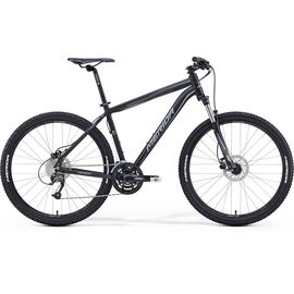 Горный велосипед Merida Big.Seven 40-D 2016, Вариант УТ-00037273: Рама: 18.5" (Рост: 172 - 180см), Цвет: матовый черно-серый , изображение  - НаВелосипеде.рф