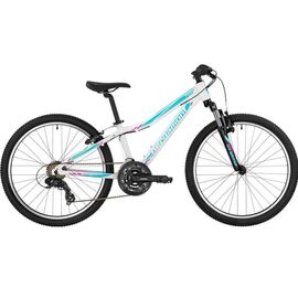 Подростковый велосипед Bergamont Vitox Girl 24" 2017, Вариант УТ-00042235: Рама: 24" (Рост: от 130 до 155 см), Цвет: белый, изображение  - НаВелосипеде.рф