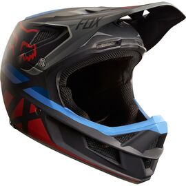 Велошлем Fox Rampage Pro Carbon Seca Helmet, черно-серо-красный, 19076-096, Вариант УТ-00043056: Размер: L (59-60 см) , изображение  - НаВелосипеде.рф