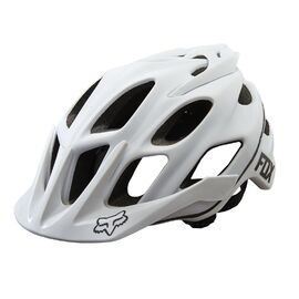 Козырек к шлему Fox Flux Helmet Visor, матовый белый, пластик, 17764-067-NS, изображение  - НаВелосипеде.рф