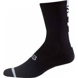 Носки Fox Logo Trail 8-inch Sock, черный, 18464-001-L/XL, Вариант УТ-00043660: Размер: L/XL (42-47 см), изображение  - НаВелосипеде.рф