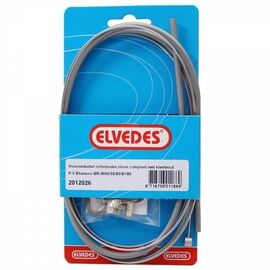 Набор Elvedes, для роллерных тормозов SHIMANO BR-IM85/81/55/45, трос, оплетка, 1000/1250 мм, серебристый, 2012026, изображение  - НаВелосипеде.рф