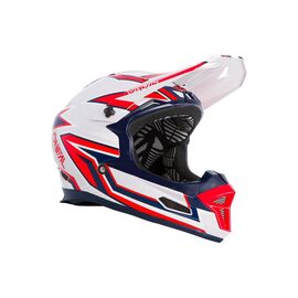 Велошлем O'Neal FURY RAPID, silver/red, 0499-824, Вариант УТ-00271892: Размер: L (59/60cm), изображение  - НаВелосипеде.рф
