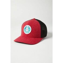 Бейсболка велосипедная Fox Revolver Flexfit Hat Chili 2021, 27100-555-L/XL, Вариант УТ-00271964: Размер: L/XL, изображение  - НаВелосипеде.рф