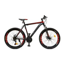 Горный велосипед HOGGER "STRIKE" MD 26" , Вариант УТ-00272189: Рама: 19" (Рост: 172-180 см), Цвет: зелено-серо-черный, изображение  - НаВелосипеде.рф