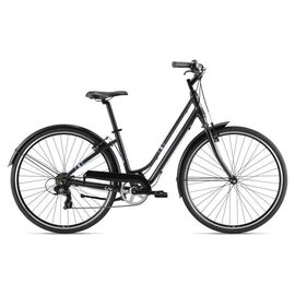 Женский велосипед Liv Flourish 3 28" 2021, Вариант УТ-00272201: Рама: M (Рост: 165-182 см), Цвет: Gunmetal Black, изображение  - НаВелосипеде.рф