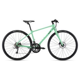 Женский велосипед Liv Thrive 3 28" 2021, Вариант УТ-00272208: Рама: M (Рост: 164-175 см), Цвет: Neo Mint, изображение  - НаВелосипеде.рф