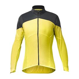 Куртка велосипедная MAVIC COSMIC Wind SL, жёлтый/чёрный, 2020, Вариант УТ-00272219: Размер: M, изображение  - НаВелосипеде.рф