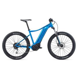 Электровелосипед Giant Fathom E+ 3 27.5" 2020, Вариант УТ-00272427: Рама: M (Рост: 171-180 см), Цвет: синий, изображение  - НаВелосипеде.рф