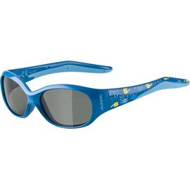 Очки велосипедные Alpina Flexxy Kids, солнцезащитные, детские, Blue/Black, 2021, A8466482, изображение  - НаВелосипеде.рф
