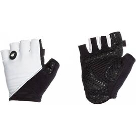 Перчатки велосипедные ASSOS summerGloves s7, унисекс, короткий палец, white Panther, P13.50.509.56.L, Вариант УТ-00273299: Размер: L, изображение  - НаВелосипеде.рф