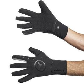 Перчатки велосипедные ASSOS rainGloves evo7, унисекс, длиный палец, blackSeries, P13.52.519.12.L, Вариант УТ-00273329: Размер: L, изображение  - НаВелосипеде.рф