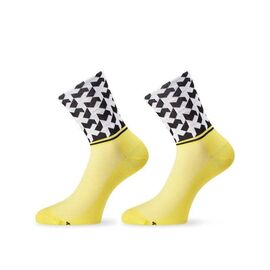 Носки велосипедные ASSOS monogramSock evo8, унисекс, volt Yellow, P13.60.659.33.0, Вариант УТ-00273347: Размер: 0, изображение  - НаВелосипеде.рф