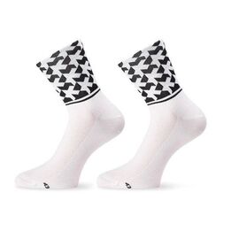 Носки велосипедные ASSOS monogramSock evo8, унисекс, holy White, P13.60.659.57.0, Вариант УТ-00273349: Размер: 0, изображение  - НаВелосипеде.рф