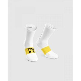 Носки велосипедные ASSOS ASSOSOIRES Spring/Fall Socks, унисекс, holy White, P13.60.676.57.0, Вариант УТ-00273459: Размер: I, изображение  - НаВелосипеде.рф