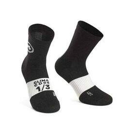 Носки велосипедные ASSOS ASSOSOIRES Summer Socks, унисекс, blackSeries, P13.60.684.18.0, Вариант УТ-00273469: Размер: 0, изображение  - НаВелосипеде.рф