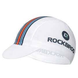 Кепка велосипедная RockBros, спортивная, белый, MZ10022, изображение  - НаВелосипеде.рф