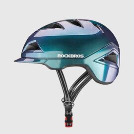 Шлем велосипедный Rockbros TS-56, 11 отверстий, сине-зеленый хамелеон, TS-56, Вариант УТ-00274071: Размер: 57-62 смсм, изображение  - НаВелосипеде.рф