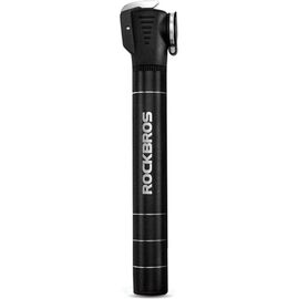 Насос велосипедный Rockbros, sсhrader /presta, длина 16 см, алюминий, черный, JG-1040BBK, изображение  - НаВелосипеде.рф