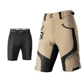 Шорты велосипедные Rockbros YPK020, MTB, абрикосовый, YPK020, Вариант УТ-00274086: Размер: L, изображение  - НаВелосипеде.рф
